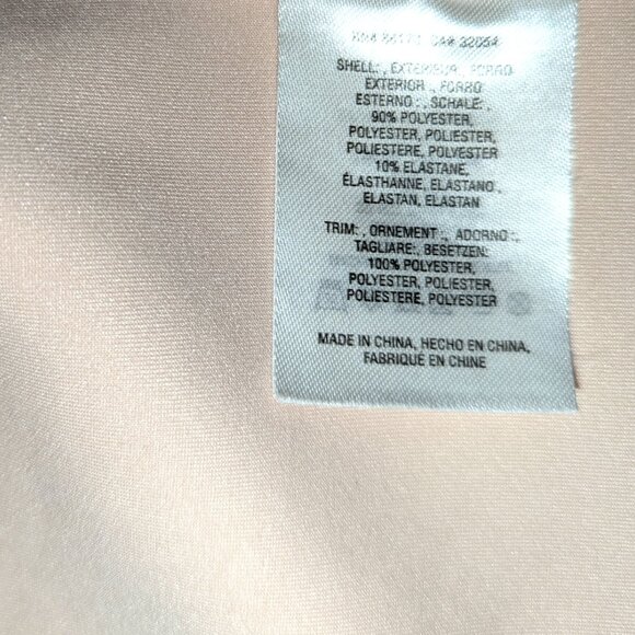 Anthropologie | Faux Leather Suede Crop Moto Jacket Pale Blush Pink | Size XS - Picture 13 of 13